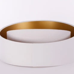 Lampenschirm Chloe, Ø 50cm, Außen Weiß, Innen Gold 11 Lampenschirm Chloe, Ø 50cm, Außen Weiß, Innen Gold -Heimbeleuchtung 6728177 3