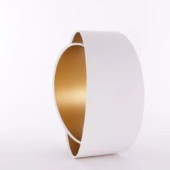 Lampenschirm Chloe, Ø 50cm, Außen Weiß, Innen Gold 12 Lampenschirm Chloe, Ø 50cm, Außen Weiß, Innen Gold -Heimbeleuchtung 6728177 4