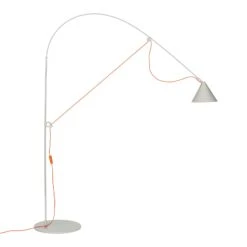 Midgard AYNO L Stehlampe Grau/orange 2.700K -Heimbeleuchtung 6738045 3