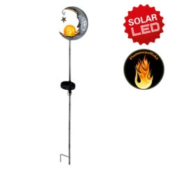 LED-Solarleuchte Mond 19 LED-Solarleuchte Mond -Heimbeleuchtung 7001162 8