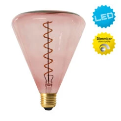 LED-Lampe Dilly E27 4W 2200K Dimmbar, Rot Getönt -Heimbeleuchtung 7001183 2