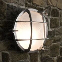 Nordlux Außenwandleuchte Polperro, Nickel -Heimbeleuchtung 7006280 1