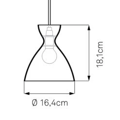 Nyta Pretty Small Pendellampe 3m, Weiß Glänzend -Heimbeleuchtung 7023009 3