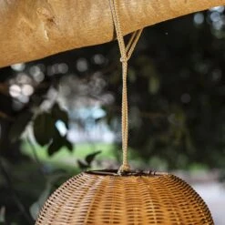 Newgarden Saona LED-Außenhängeleuchte Aus Rattan 10 Newgarden Saona LED-Außenhängeleuchte Aus Rattan -Heimbeleuchtung 7025195 3