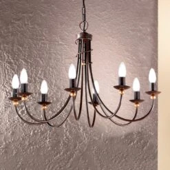 Kronleuchter Garda Im Landhausstil 8-fl.