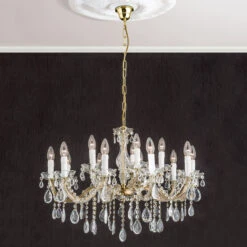 Kronleuchter Marie Claire Kristallglas 15-flammig -Heimbeleuchtung 7253330 1