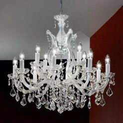 Excellenter Kronleuchter LILIANA 12 -flammig
