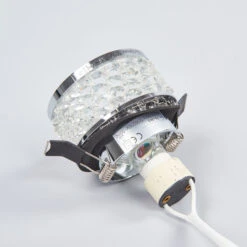 Kristallbesetzte Einbauleuchte Iwen Chrom -Heimbeleuchtung 7254893 5