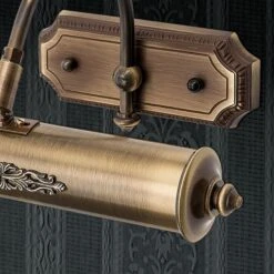 Klassische Bilderleuchte Gustav In Altmessing 30cm -Heimbeleuchtung 7255210 2