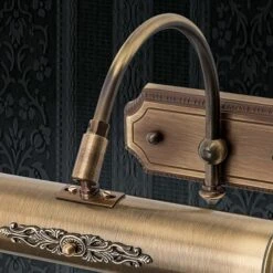 Klassische Bilderleuchte Gustav In Altmessing 30cm -Heimbeleuchtung 7255210 3