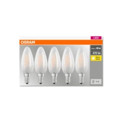 OSRAM LED-Kerzenlampe E14 4W 2.700K 470lm 5er -Heimbeleuchtung 7262703 3