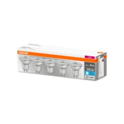 OSRAM LED-Reflektor GU10 2,6W 4.000K 230lm 36° 5er -Heimbeleuchtung 7262708 4