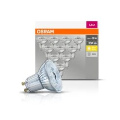 OSRAM LED-Reflektor GU10 4,3W 2.700K 350lm 10er