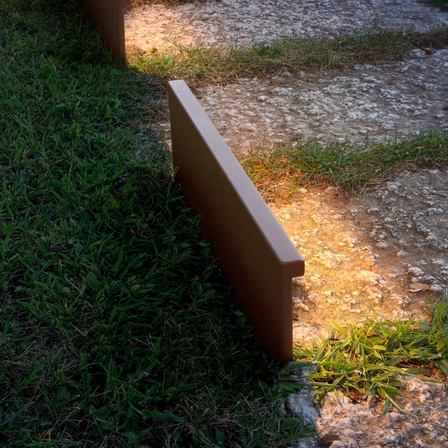 OLEV Step Line LED-Sockelleuchte, Rostbraun 5 OLEV Step Line LED-Sockelleuchte, Rostbraun – Bild 3