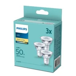 Philips LED-Reflektor GU10 4,6W 2.700 K, 3er-Pack -Heimbeleuchtung 7532225 2