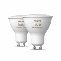Philips Hue White & Color Ambiance 4,3W GU10, 2er -Heimbeleuchtung 7534131 2