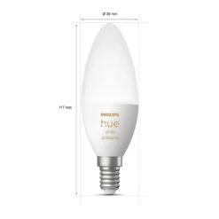 Philips Hue Kerzenlampe White Ambiance E14 5,2W 11 Philips Hue Kerzenlampe White Ambiance E14 5,2W -Heimbeleuchtung 7534272 3