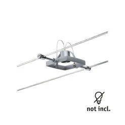 Paulmann Mac II Spot Für Seilsystem, Chrom Matt -Heimbeleuchtung 7601277 8
