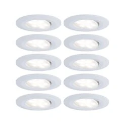 Paulmann Calla Schwenkbar On/off 9cm 840 10er Weiß