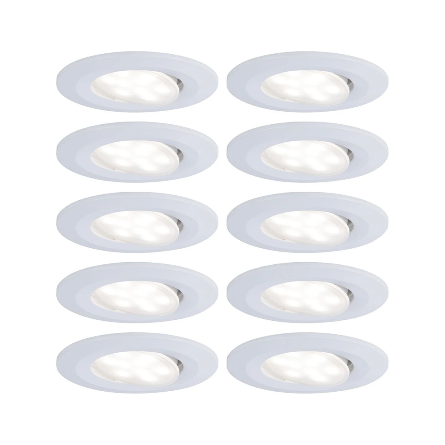 Paulmann Calla Schwenkbar On/off 9cm 840 10er Weiß 3 Paulmann Calla Schwenkbar On/off 9cm 840 10er Weiß