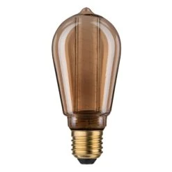 Paulmann LED-Lampe E27 ST64 4W Inner Glow Spiralmuster -Heimbeleuchtung 7601551 2