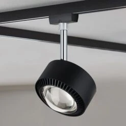Paulmann URail LED-Spot Aldan 2.700K Schwarz