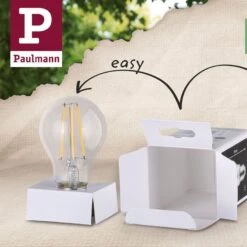Paulmann LED-Globe E27 G125 Inner Shape 4W Gold -Heimbeleuchtung 7601884 3