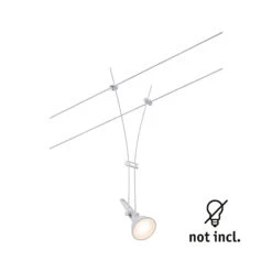 Paulmann Comet Einzelspot Für Seilsystem, Weiß 17 Paulmann Comet Einzelspot Für Seilsystem, Weiß -Heimbeleuchtung 7602736 6