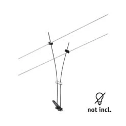 Paulmann Comet Einzelspot Für Seilsystem, Schwarz 13 Paulmann Comet Einzelspot Für Seilsystem, Schwarz -Heimbeleuchtung 7602737 2