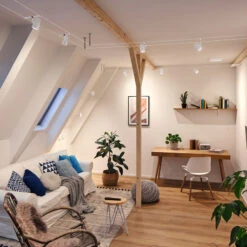 Paulmann Cup Seilsystem Basisset 5fl. Weiß Matt -Heimbeleuchtung 7602839 8