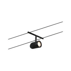 Paulmann Cup Seilsystem Basisset 5fl. Schwarz Matt -Heimbeleuchtung 7602840 5