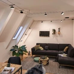 Paulmann Circle LED-Seilsystem 5fl. Schwarz Matt -Heimbeleuchtung 7602843 8