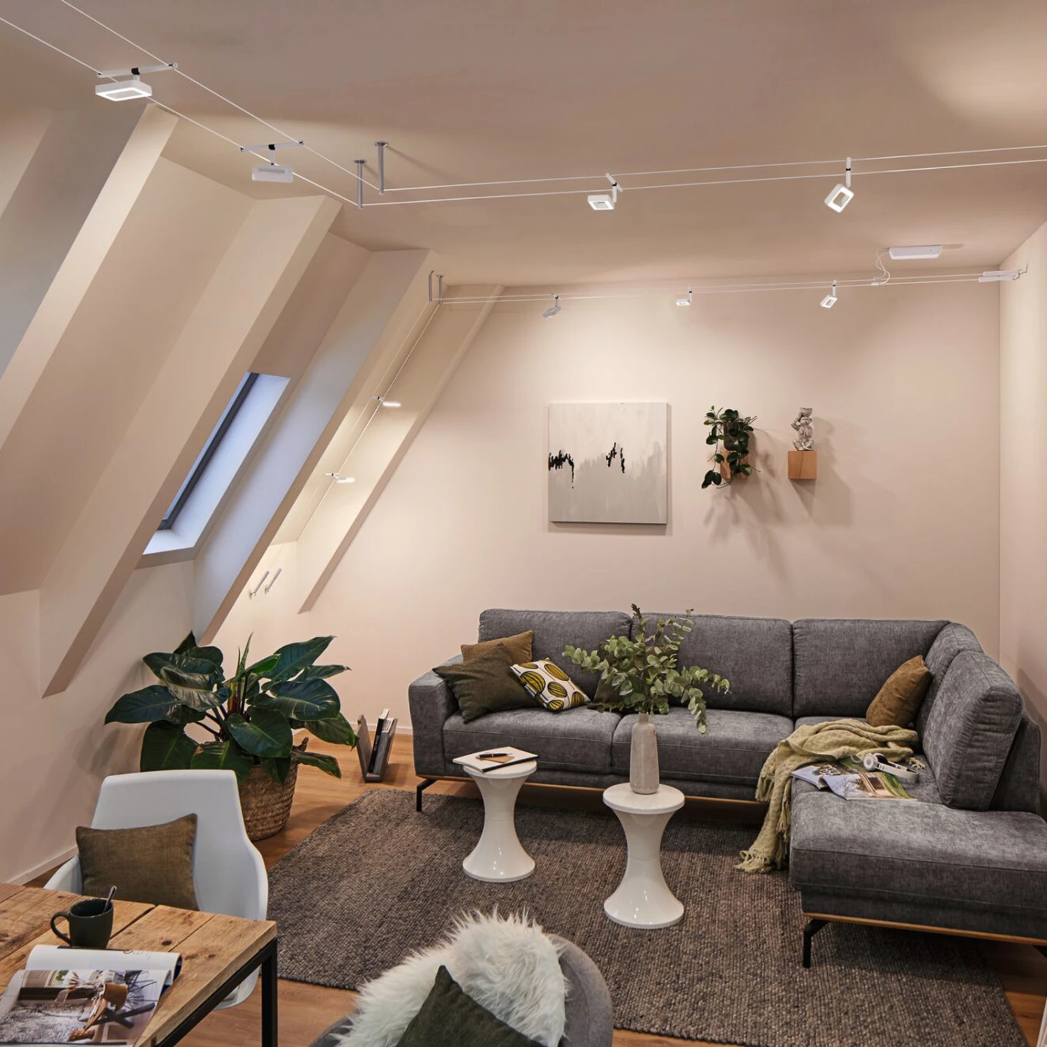 Paulmann Frame LED-Seilsystem 5fl. Weiß Matt 11 Paulmann Frame LED-Seilsystem 5fl. Weiß Matt – Bild 9