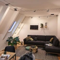 Paulmann Frame LED-Seilsystem 5fl. Schwarz Matt -Heimbeleuchtung 7602846 8