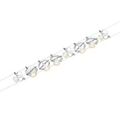 Paulmann Cardan Seilsystem Achtflammig, Weiß Matt -Heimbeleuchtung 7602848 2