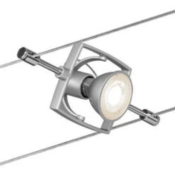 Paulmann Wire Mac II Seilsystem 7fl. Chrom -Heimbeleuchtung 7602921 2