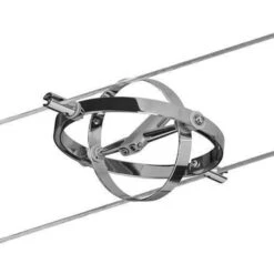 Paulmann Cardan Seilsystem 8fl. Chrom Matt/chrom -Heimbeleuchtung 7602922 4