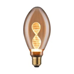 Paulmann LED-Lampe E27 3,5 W Helix 1.800K Gold