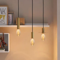 Paulmann LED-Lampe E27 3,5 W Helix 1.800K Gold -Heimbeleuchtung 7603024 3