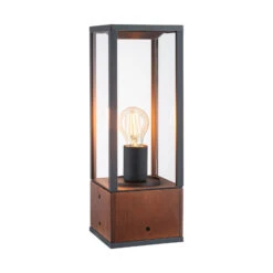 Paulmann Timba Sockelleuchte Mit Holz, Höhe 40 Cm -Heimbeleuchtung 7603106 3