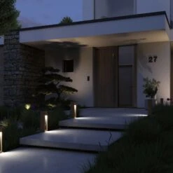 Paulmann Trabia LED-Sockelleuchte Holz, Höhe 40 Cm