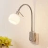 Lindby Aeryn Steckdosenleuchte, Flexarm, Schalter 1 Lindby Aeryn Steckdosenleuchte, Flexarm, Schalter -Heimbeleuchtung 8032242