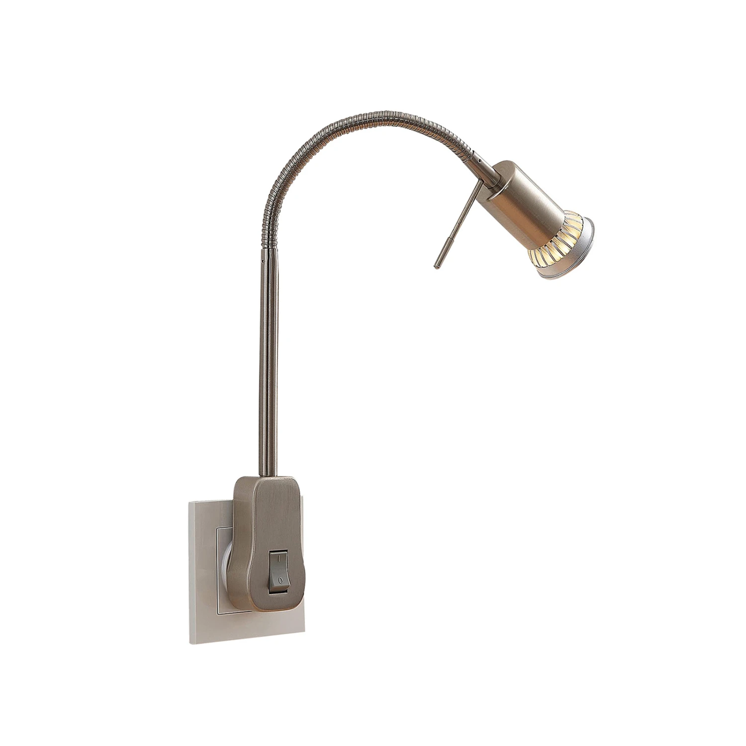 Lindby Ahoja Steckdosenleuchte, Flexarm, Schalter 5 Lindby Ahoja Steckdosenleuchte, Flexarm, Schalter – Bild 3