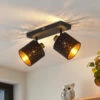 Lindby Darima Deckenstrahler, Zweiflammig, Schwarz -Heimbeleuchtung 8032609