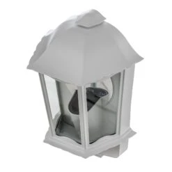 STEINEL L 190 S Sensor-Außenwandlampe Weiß -Heimbeleuchtung 8505044 5