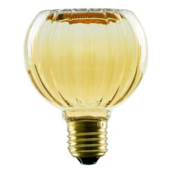 SEGULA LED-Floating-Globe G80 E27 4W Straight Gold