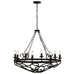 Kronleuchter Cartwheel III, Achtflammig, Ø 80 Cm -Heimbeleuchtung 8573113 2