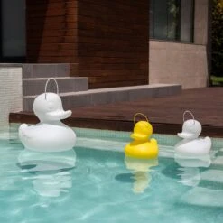 LED-Designleuchte DUCK-DUCK S Für Außen In Weiß 19 LED-Designleuchte DUCK-DUCK S Für Außen In Weiß -Heimbeleuchtung 8590069 8