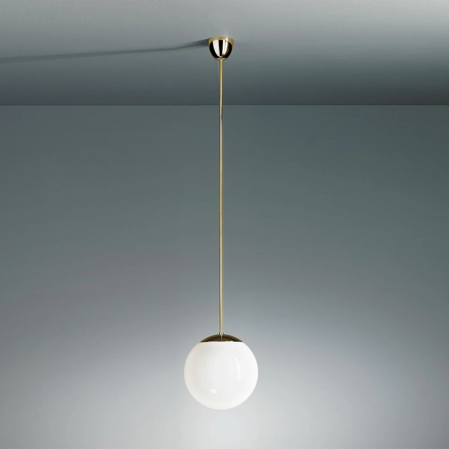 TECNOLUMEN HL 99 Hängeleuchte 40 Cm Messing 4 TECNOLUMEN HL 99 Hängeleuchte 40 Cm Messing – Bild 2