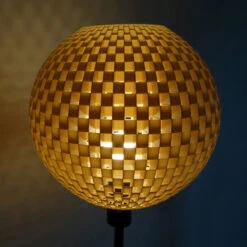 Stehleuchte Flechtwerk, Kugel, Creme-weiß 10 Stehleuchte Flechtwerk, Kugel, Creme-weiß -Heimbeleuchtung 9039001 2